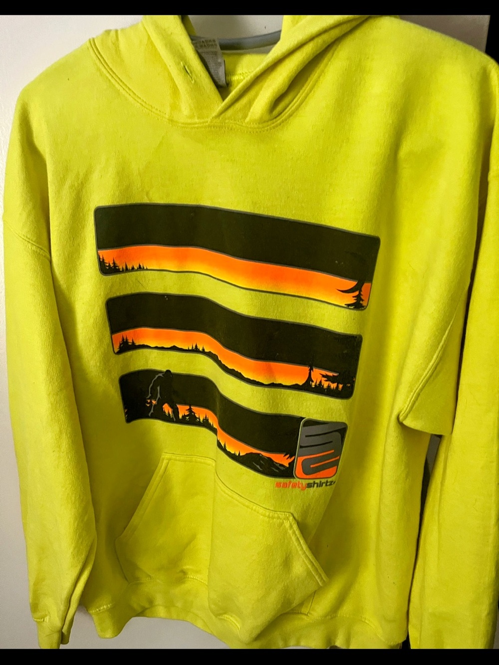 Sasquatch Stealth high vis safety unisex sweatshirt work